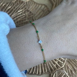 bracelet avec un zircon