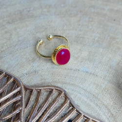 Bague dorée ROSY